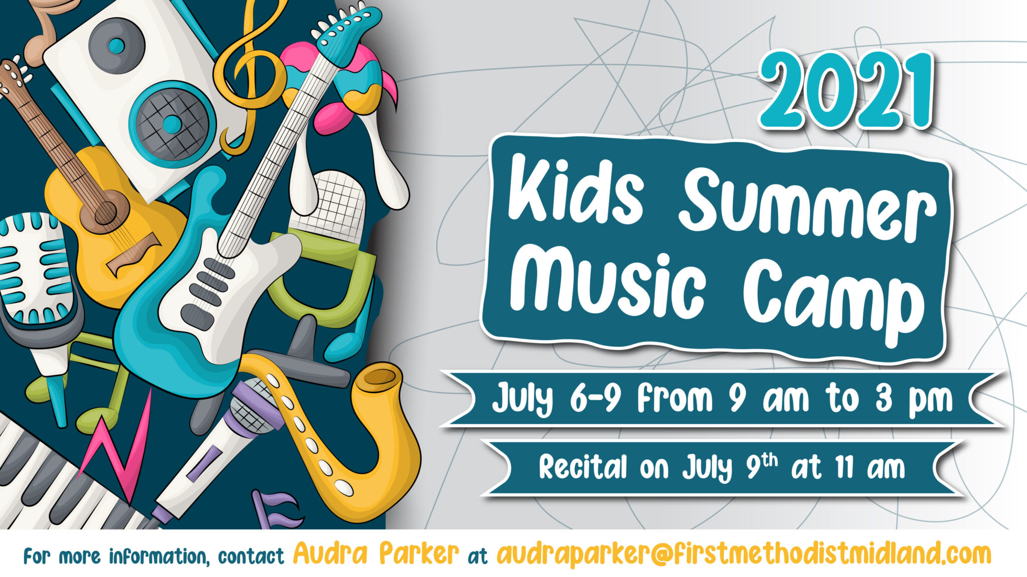 Kids_Summer Music Camp First Methodist Midland