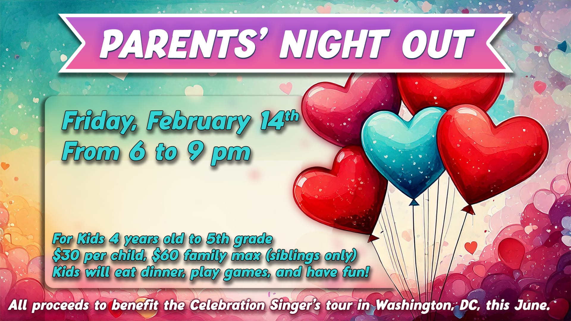 Valentines Day Parents’ Night Out