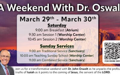 Dr Oswalt Weekend